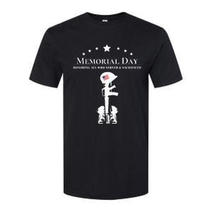 Memorial Day 2024 Fallen Soldier Softstyle CVC T-Shirt