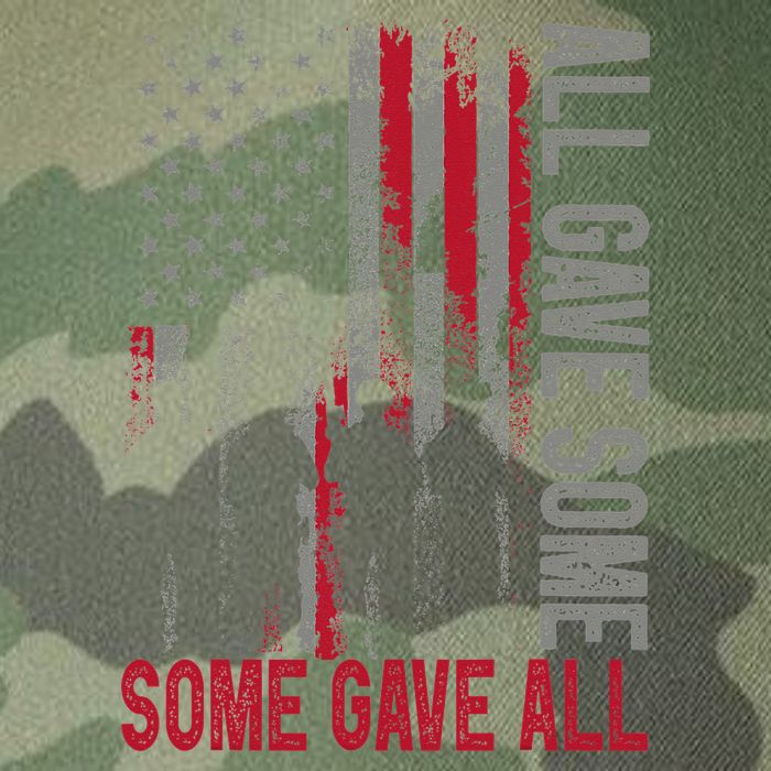 Memorial Day 2024 All Gave Some Some Gave All Veteran Legacy Tie Dye Trucker Hat
