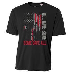 Memorial Day 2024 All Gave Some Some Gave All Veteran Cooling Performance Crew T-Shirt