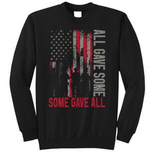 Memorial Day 2024 All Gave Some Some Gave All Veteran Sweatshirt