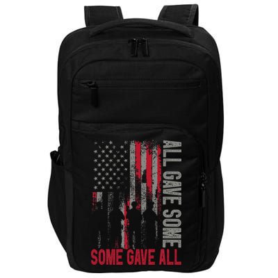 Memorial Day 2024 All Gave Some Some Gave All Veteran Impact Tech Backpack