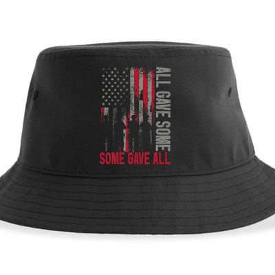 Memorial Day 2024 All Gave Some Some Gave All Veteran Sustainable Bucket Hat
