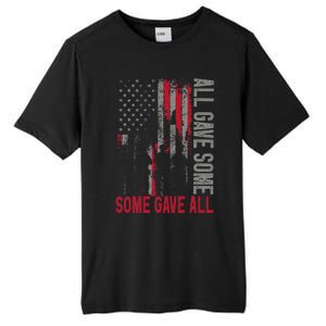 Memorial Day 2024 All Gave Some Some Gave All Veteran Tall Fusion ChromaSoft Performance T-Shirt