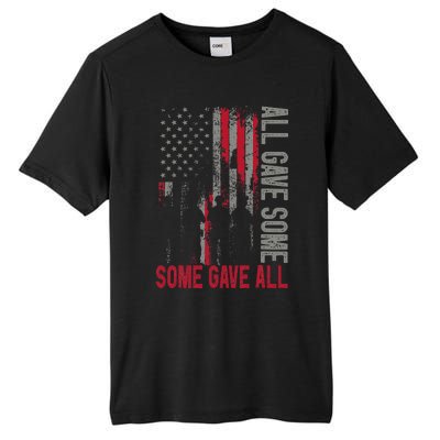 Memorial Day 2024 All Gave Some Some Gave All Veteran Tall Fusion ChromaSoft Performance T-Shirt