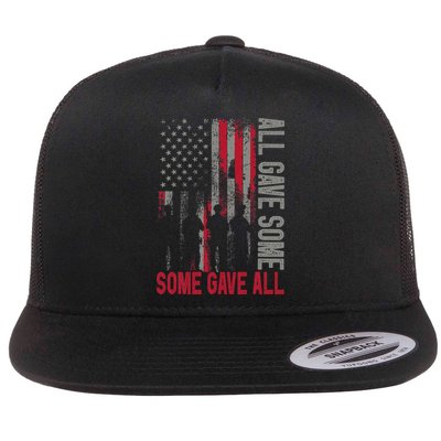 Memorial Day 2024 All Gave Some Some Gave All Veteran Flatbill Hat