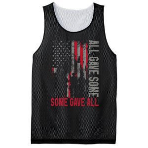 Memorial Day 2024 All Gave Some Some Gave All Veteran Mesh Reversible Basketball Jersey Tank