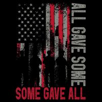 Memorial Day 2024 All Gave Some Some Gave All Veteran Youth Performance Sprint T-Shirt
