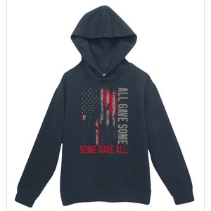 Memorial Day 2024 All Gave Some Some Gave All Veteran Urban Pullover Hoodie