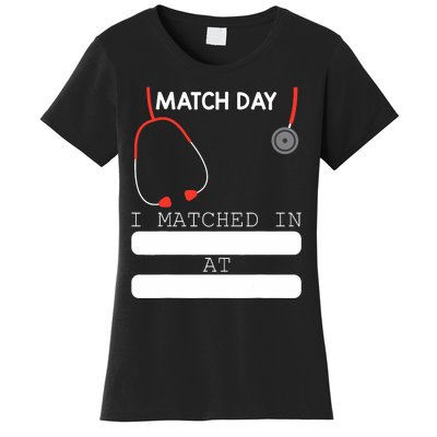 Match Day 2024 Future Doctor Physician Residency Fill In Women's T-Shirt