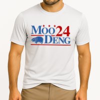 Moo Deng 2024 Moo Deng Moo Deng Cute Baby Hippo Cooling Performance Crew T-Shirt
