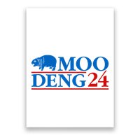 Moo Deng 24 Funny Hippo Moo Deng Zoo Hippopotamus Animal Poster