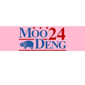 Moo Deng 2024 Moo Deng Moo Deng Cute Baby Hippo Bumper Sticker