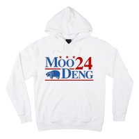 Moo Deng 2024 Moo Deng Moo Deng Cute Baby Hippo Hoodie