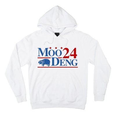 Moo Deng 2024 Moo Deng Moo Deng Cute Baby Hippo Hoodie