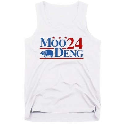 Moo Deng 2024 Moo Deng Moo Deng Cute Baby Hippo Tank Top