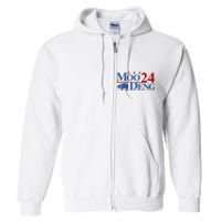 Moo Deng 2024 Moo Deng Moo Deng Cute Baby Hippo Full Zip Hoodie