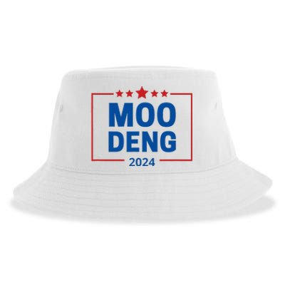 Moo Deng 2024 Sustainable Bucket Hat