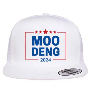 Moo Deng 2024 Flat Bill Trucker Hat