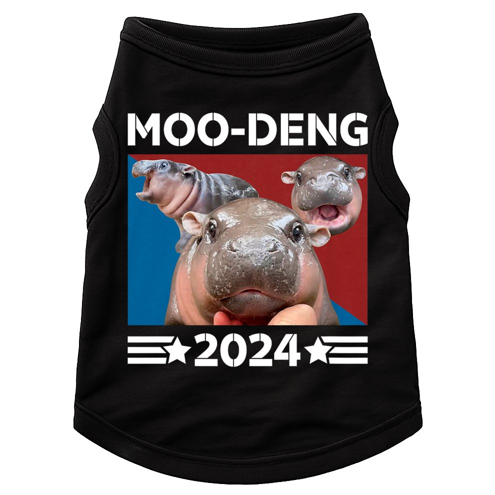 Moo Deng 2024 For President Doggie Tank