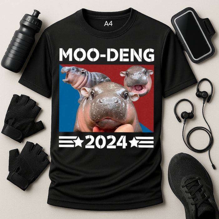 Moo Deng 2024 For President Performance Shirt