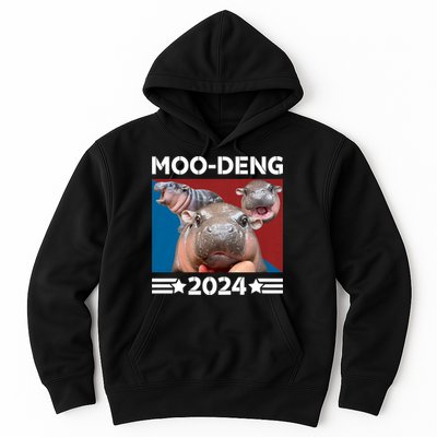 Moo Deng 2024 For President Hoodie