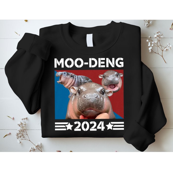 Moo Deng 2024 For President Sweatshirt