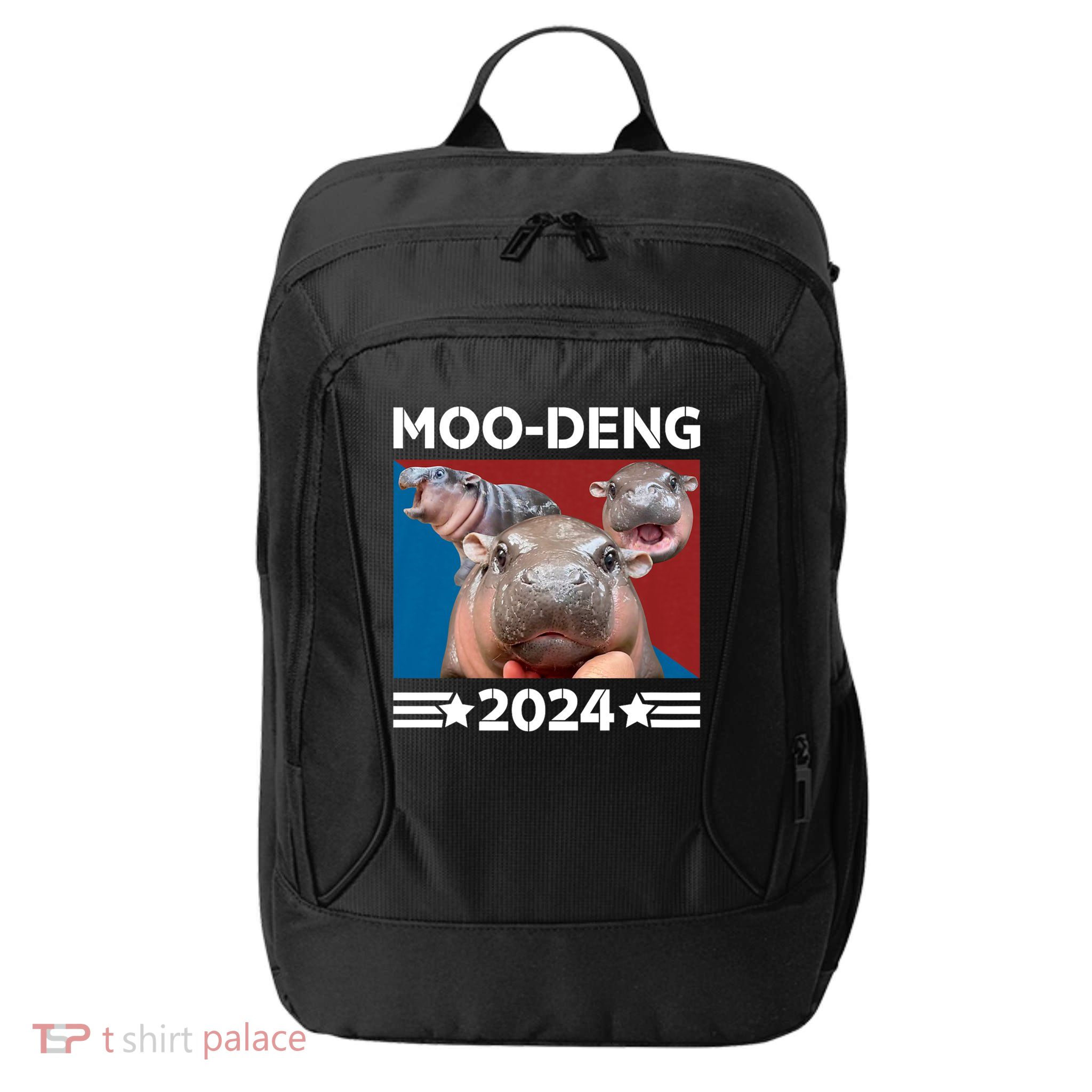 Moo Deng 2024 For President City Backpack