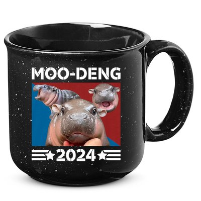 Moo Deng 2024 For President 15oz Campfire Ceramic Mug