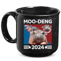 Moo Deng 2024 For President 15oz Campfire Ceramic Mug
