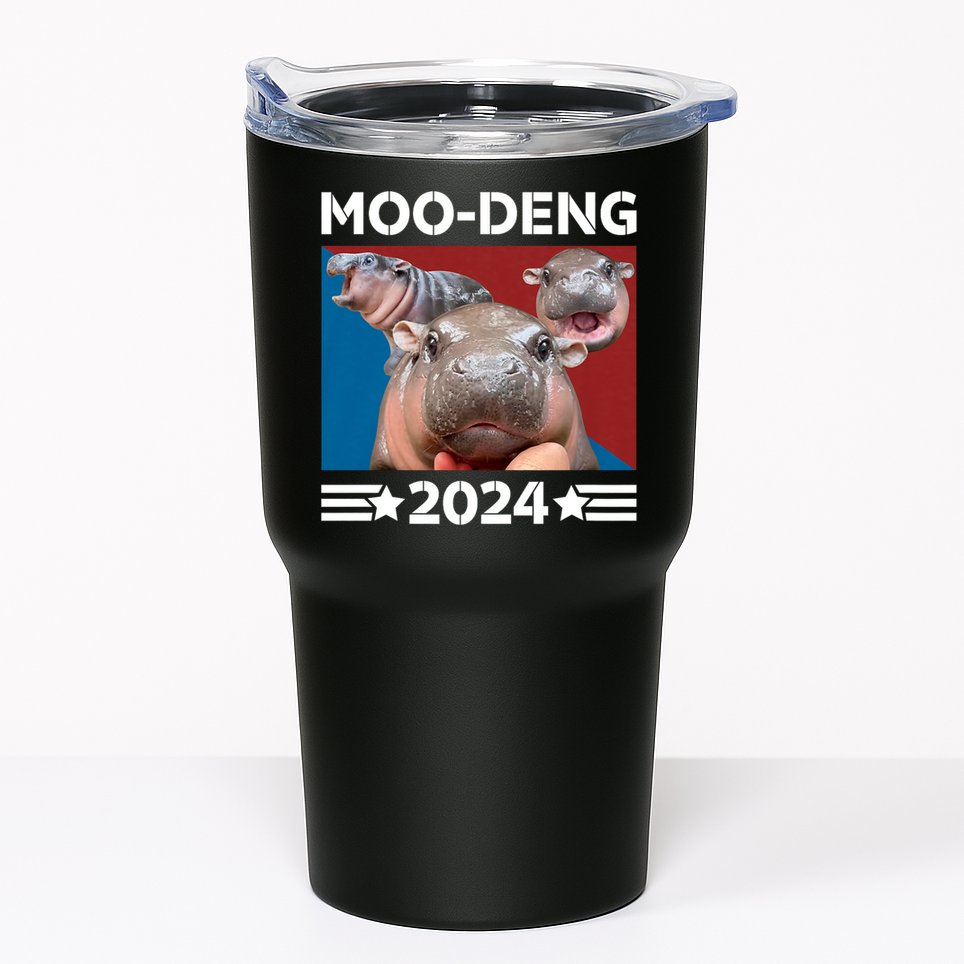 Moo Deng 2024 For President Tumbler