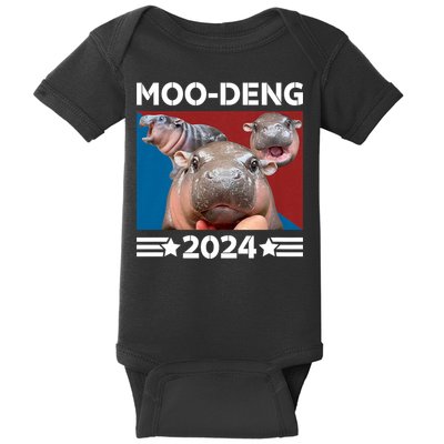 Moo Deng 2024 For President Baby Bodysuit