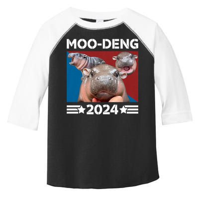 Moo Deng 2024 For President Toddler Fine Jersey T-Shirt