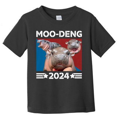 Moo Deng 2024 For President Toddler T-Shirt