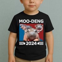 Moo Deng 2024 For President Toddler T-Shirt