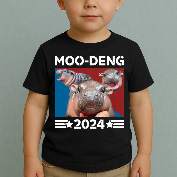 Moo Deng 2024 For President Toddler T-Shirt