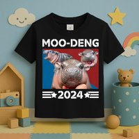 Moo Deng 2024 For President Toddler T-Shirt
