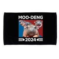 Moo Deng 2024 For President Microfiber Hand Towel