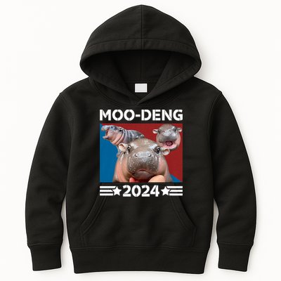 Moo Deng 2024 For President Kids Hoodie