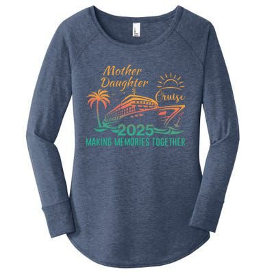 Mother Daughter 2025 Cruise Making Memories Together Women's Perfect Tri Tunic Long Sleeve Shirt