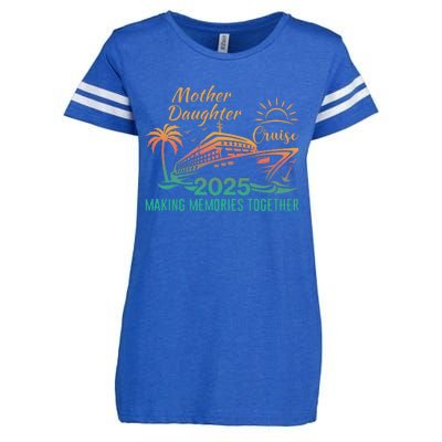 Mother Daughter 2025 Cruise Making Memories Together Enza Ladies Jersey Football T-Shirt