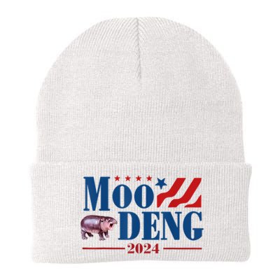 Moo Deng 2024 Moo Deng Moo Deng Cute Baby Hippo Knit Cap Winter Beanie