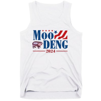 Moo Deng 2024 Moo Deng Moo Deng Cute Baby Hippo Tank Top