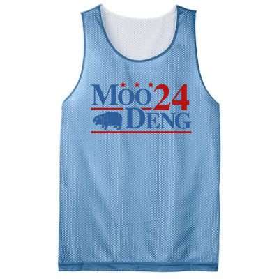 Moo Deng ’24 Mesh Reversible Basketball Jersey Tank