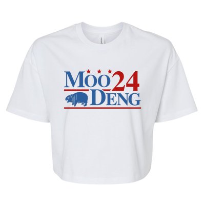 Moo Deng ’24 Bella+Canvas Jersey Crop Tee