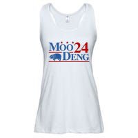 Moo Deng 2024 Moo Deng Moo Deng Cute Baby Hippo Ladies Essential Flowy Tank