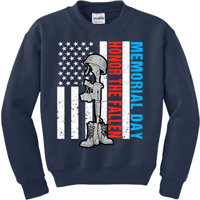 Memorial Day 2024 Remember The Fallen Kids Sweatshirt