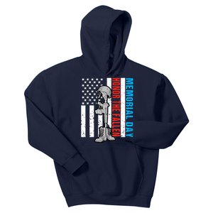 Memorial Day 2024 Remember The Fallen Kids Hoodie