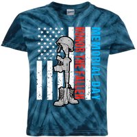 Memorial Day 2024 Remember The Fallen Kids Tie-Dye T-Shirt