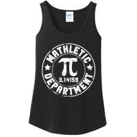 Mathletic Department 3.14159 Pi Day Math Teacher Vintage Ladies Essential Tank