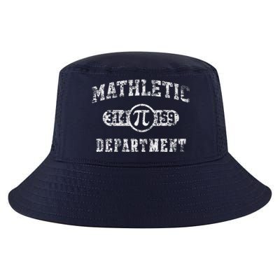 Mathletic Department 3.14159 Pi Day Math Teacher Vintage Cool Comfort Performance Bucket Hat